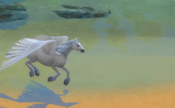 Ghostly Gait Horse Trait