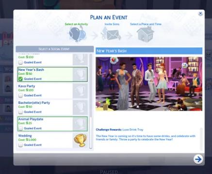 New Year's Bash Event