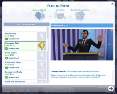 Campaign Rally Event