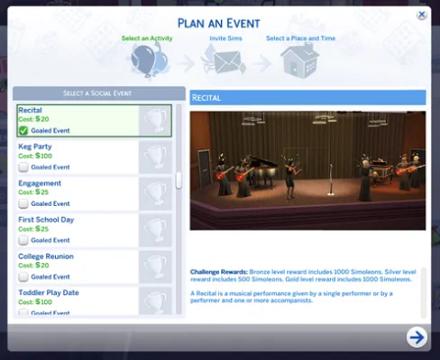 Recital Event