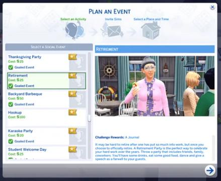 Retirement Party Event