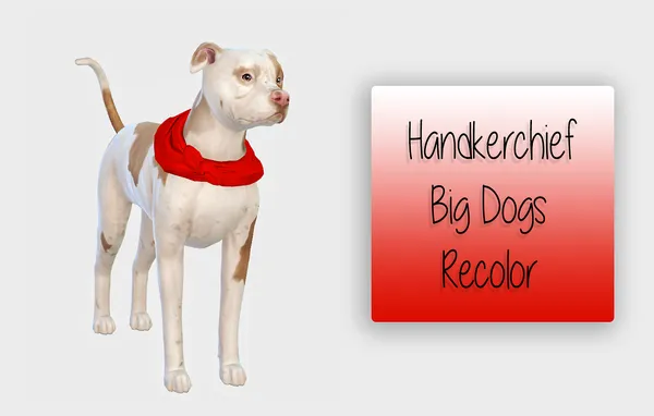 Handkerchief - Big Dogs - Recolor