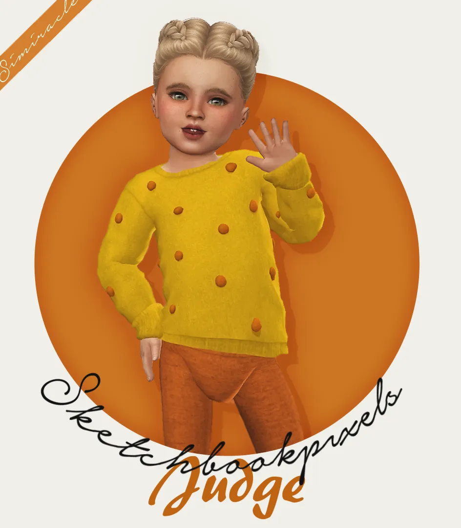 @sketchbookpixels Popcorn Sweater - 3T4