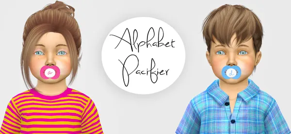 Alphabet Pacifier - 3T4