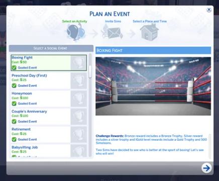 Boxing Fight Event