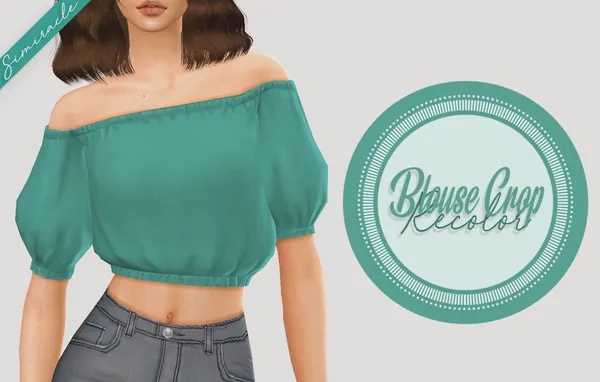 Blouse Crop - Recolor