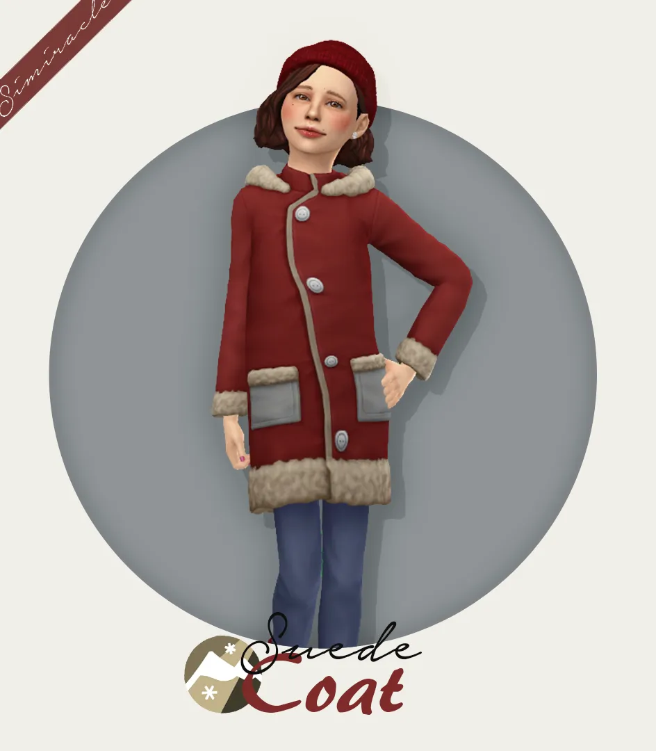 Suede Coat - Kids Version