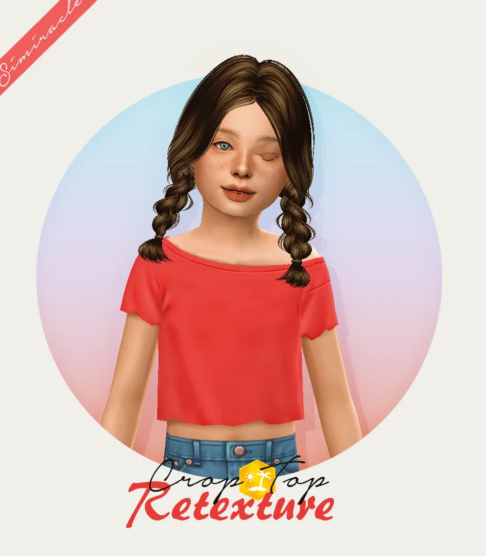Crop Top - Retexture - Kids Version