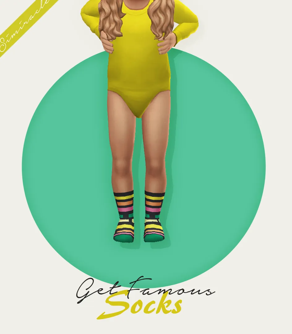 Get Famous Socks - Enabled for Kids & Toddlers