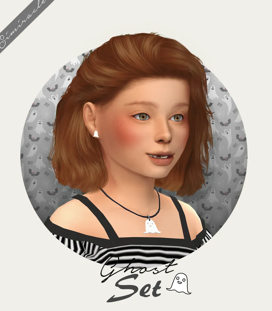 Ghost Jewelry Set - Kids Version