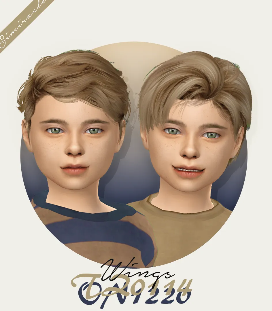 Wings TZ0114 & ON1220 - Kids Version