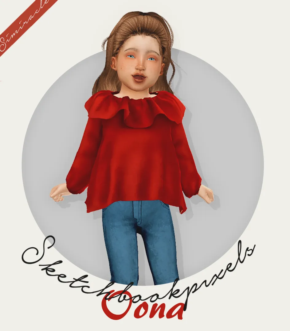 @sketchbookpixels Oona For Toddlers - 3T4