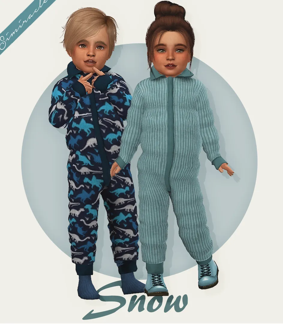 @sketchbookpixels Snow - Toddler Version - 3T4