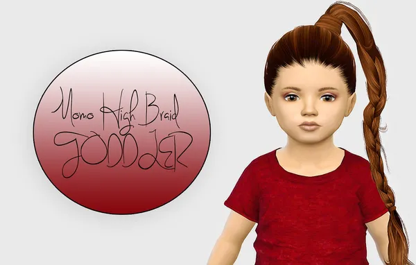 Momo High Braid - Toddler Version