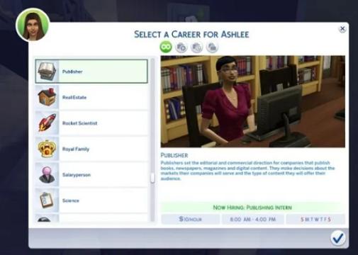 Publisher Career