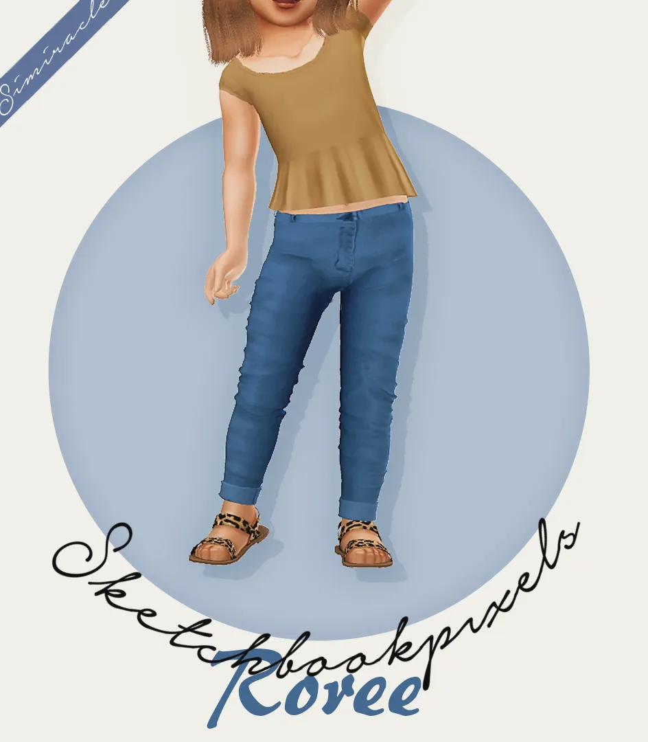 @sketchbookpixels Roree For Toddlers - 3T4