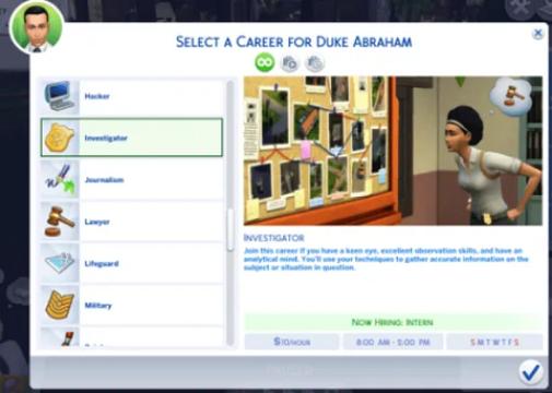 Investigator Career