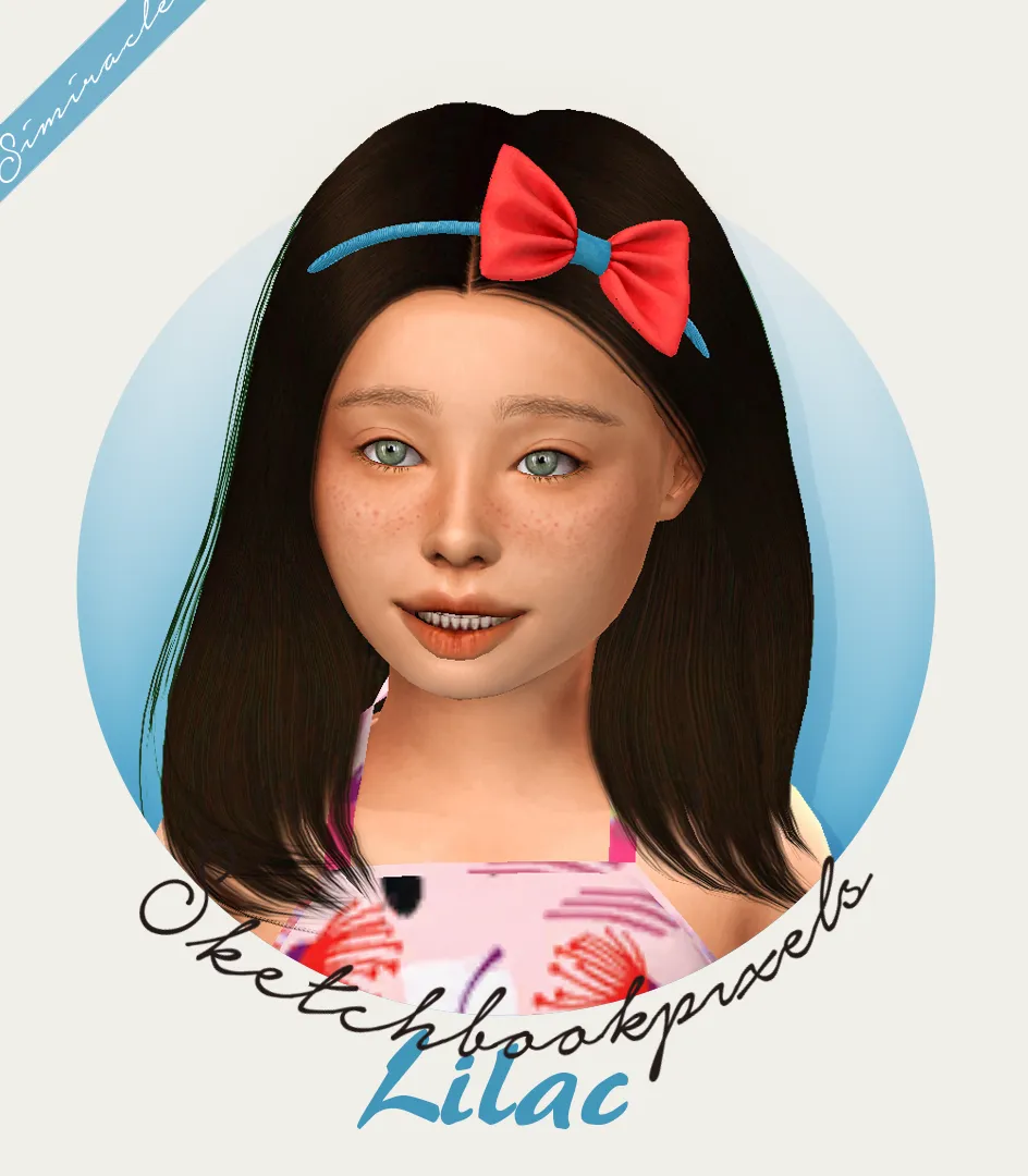Sketchbookpixels Lilac - Kids Version - 3T4