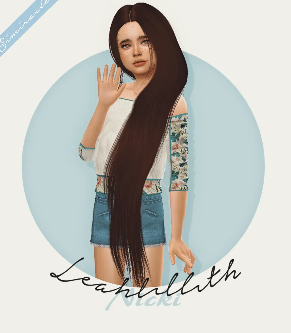 Leahlillith Nicki - Kids Version