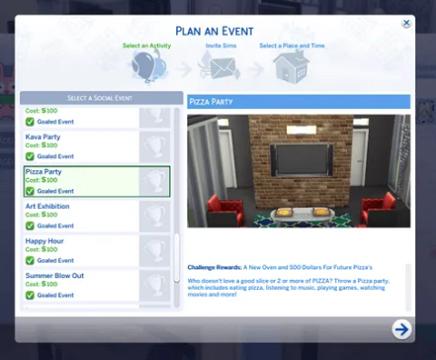 Pizza Party Event