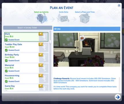 Work Event