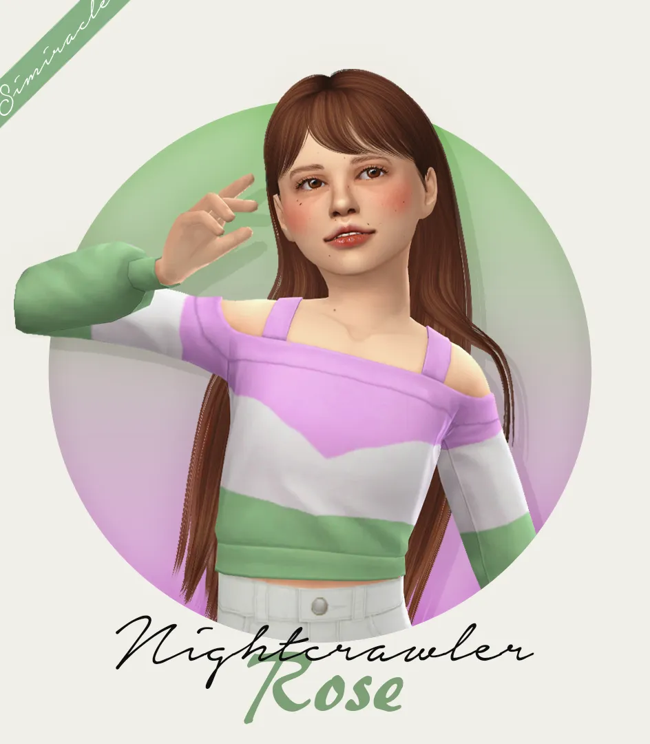 Nightcrawler Rose - Kids Version