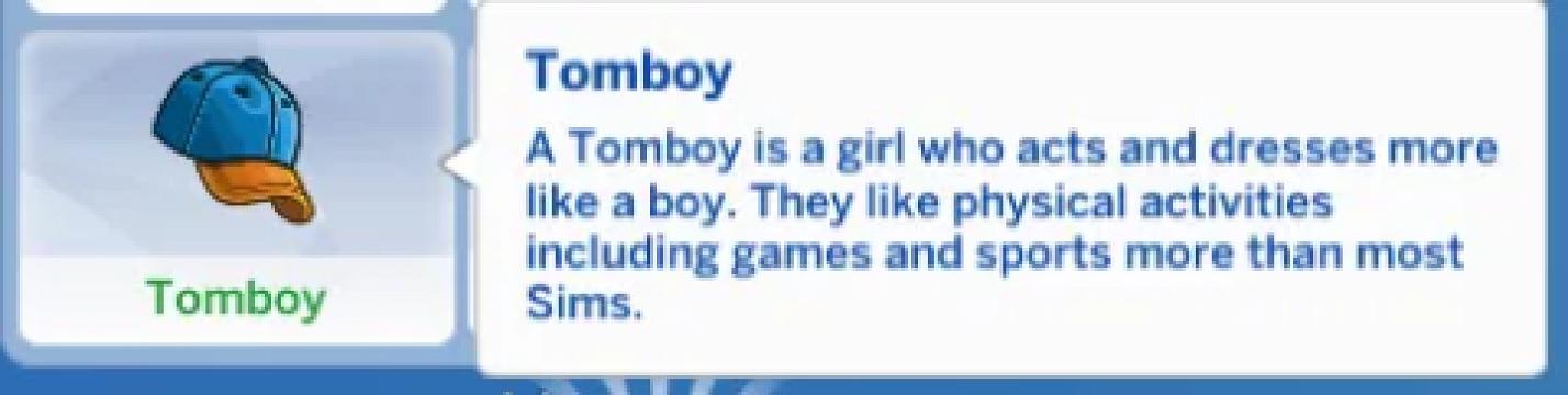 Tomboy Trait