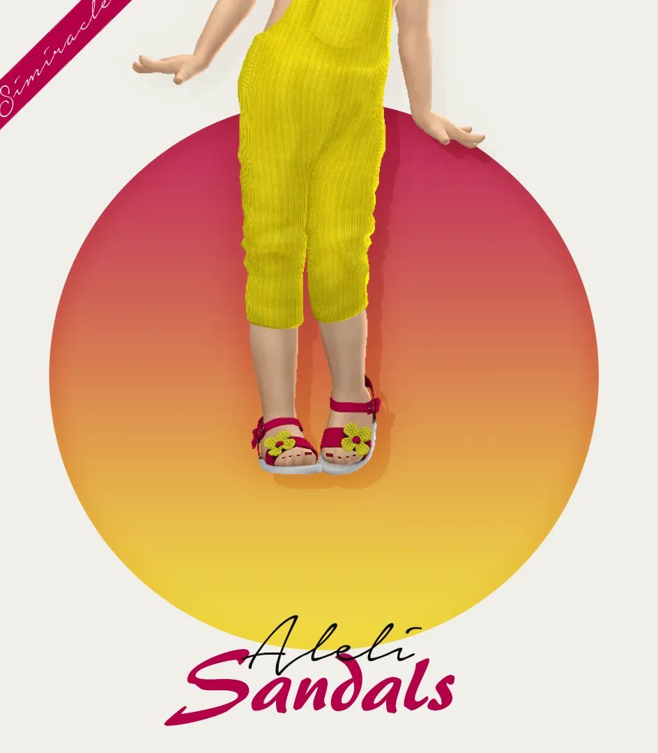 Aleli Sandals - Toddler Version - 3T4