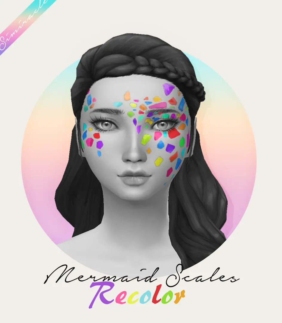 Mermaid Scales - Recolor