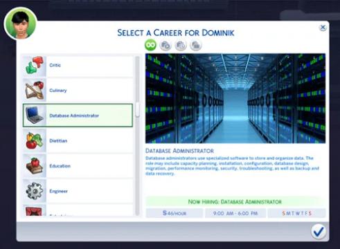 Database Administrator (No Promotion)