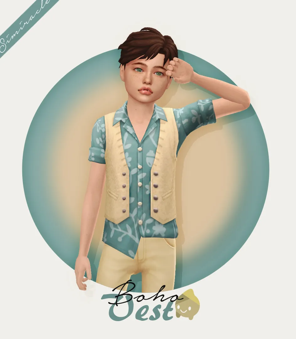 Boho Vest - Kids Version