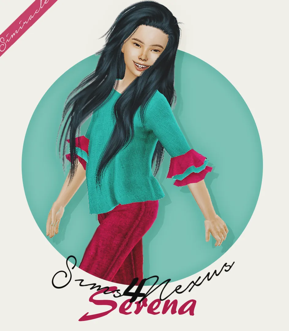 Serena Recolor - Kids