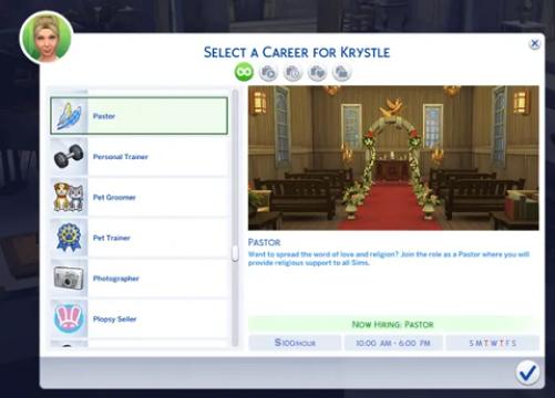 Pastor Career (No Promotion)