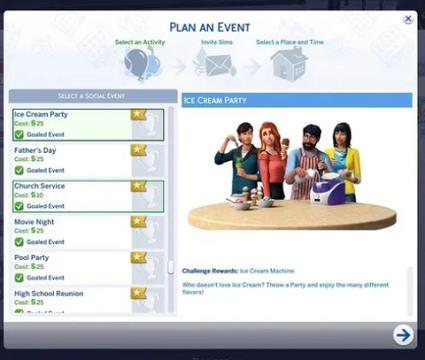 Ice Cream Party Event