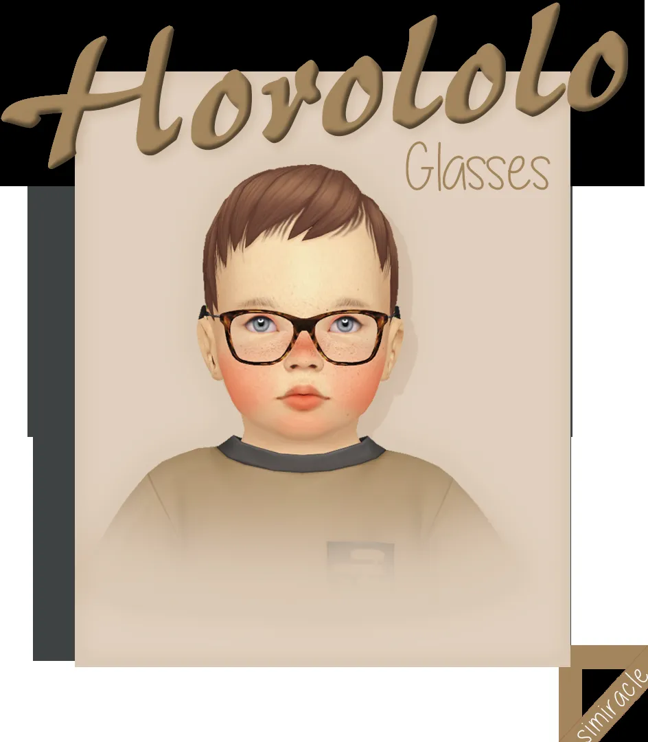 HOROLOLO Glasses  - Infant Version