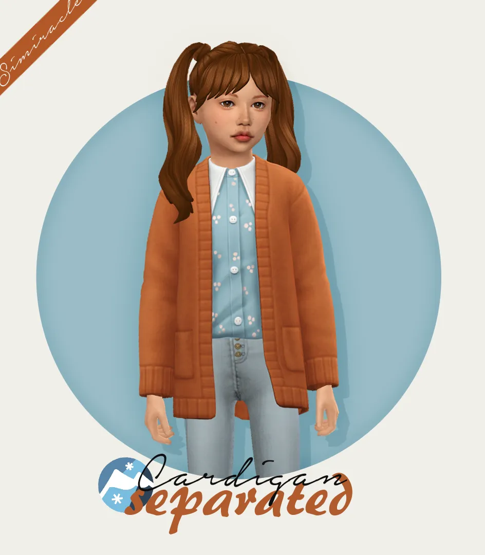 Cardigan Separated - Kids Version