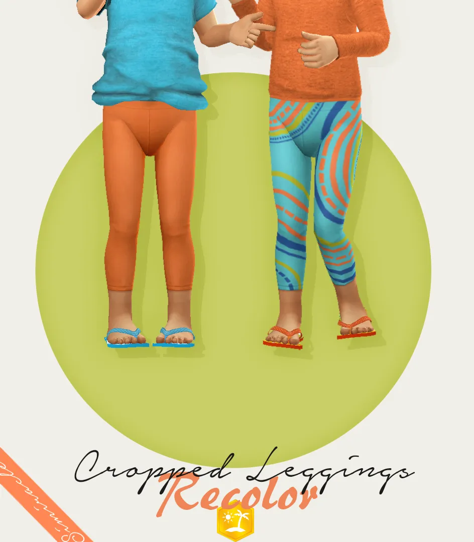 Cropped Leggings - Recolor