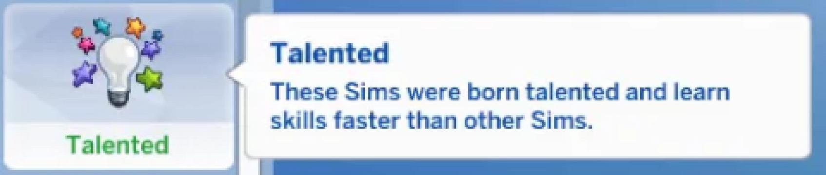 Talented Trait