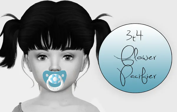  Flower Pacifier - 3T4
