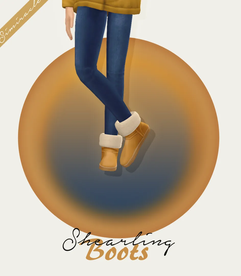 Comfy Shearling Boots - Kids Version