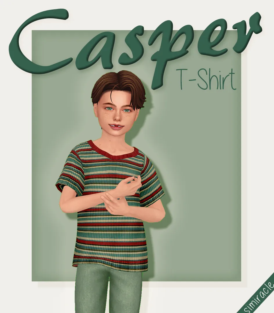 Adrienpastel Casper T-Shirt - Kids Version
