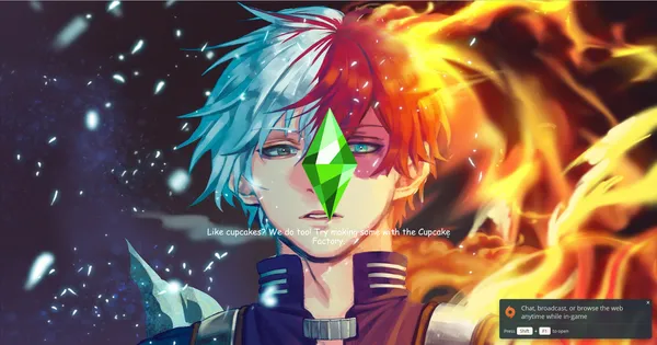 Todoroki Loading Screen