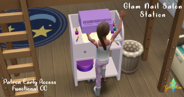 Glam Nail Salon Station