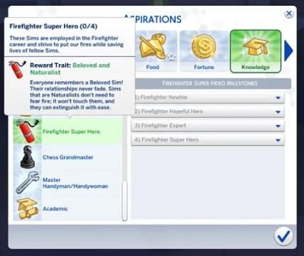 Firefighter Super Hero Aspiration