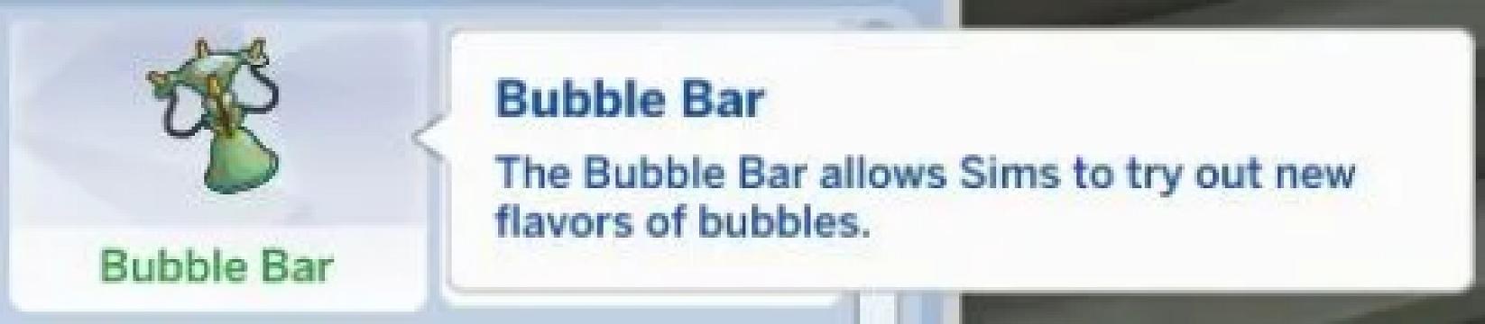 Bubble Bar Lot Trait