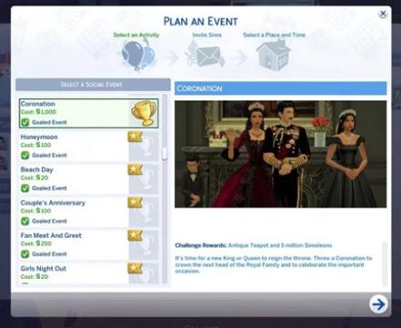 Coronation Event