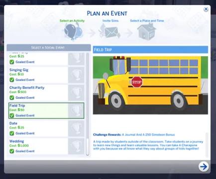 Field Trip Event