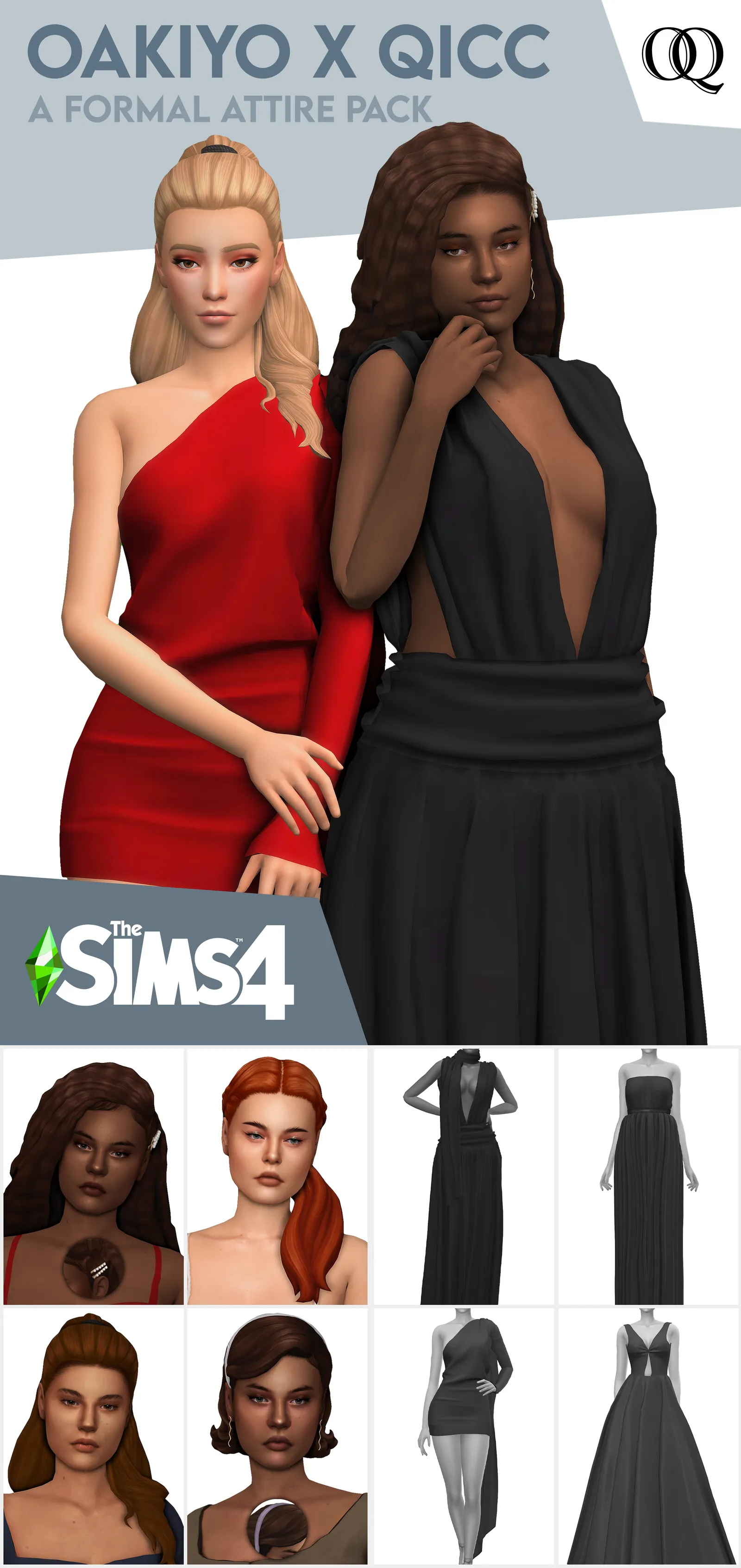 Oakiyo x QICC - A Formal Attire Pack: