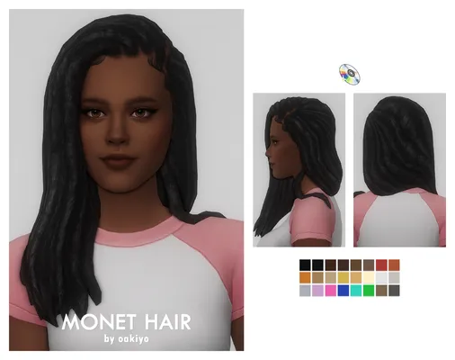 Monet Hair - Greenllamas Retexture: