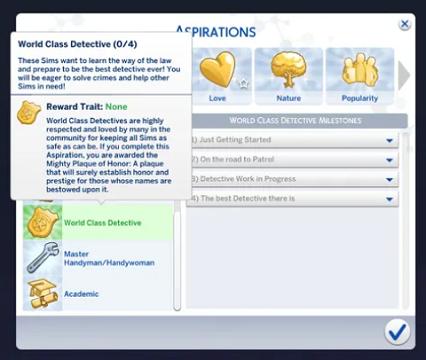 World Class Detective Aspiration